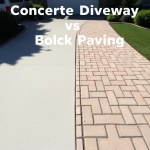 Podjazd betonowy czy z kostki