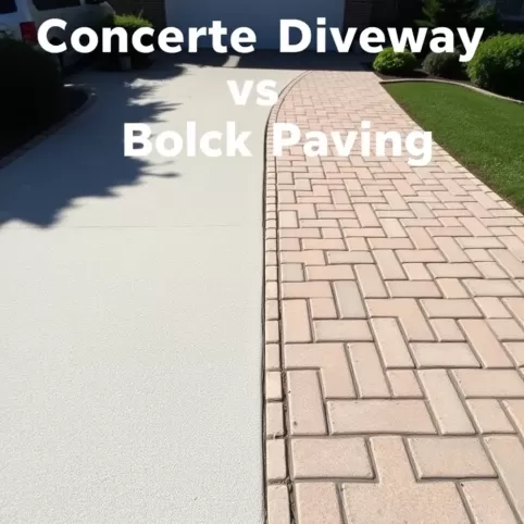 Podjazd betonowy czy z kostki