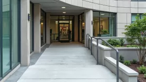 Podjazd dla wózków inwalidzkich