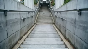 Podjazd dla wózków inwalidzkich na schody