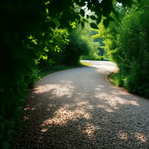 Podjazd z kruszywa inspiracje