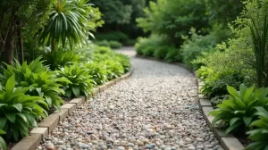 Podjazd z otoczaków