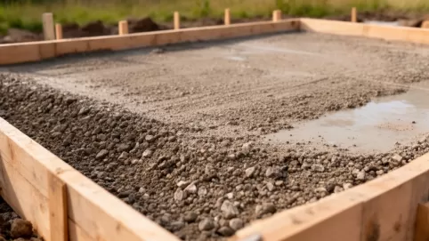 podsypka pod płytę fundamentową