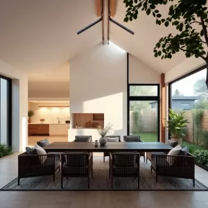 Projekt domu z cofniętym garażem