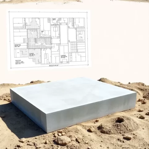 Projekt płyty fundamentowej