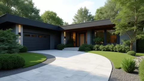 Projekt podjazdu do domu