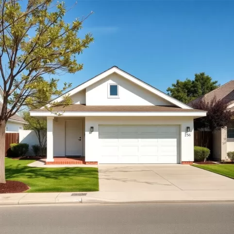 Projekty małych domów parterowych z garażem