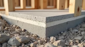 przekrój płyty fundamentowej pod dom szkieletowy