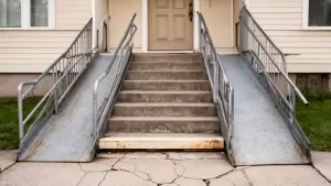 rampa podjazdowa na schody