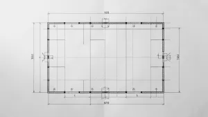 RZUT płyty fundamentowej