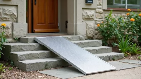 Składany podjazd dla niepełnosprawnych