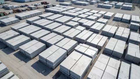 skup płyt betonowych