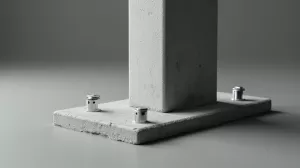 Słupek betonowy na 3 płyty cena