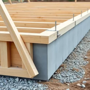 Szalunek płyty fundamentowej