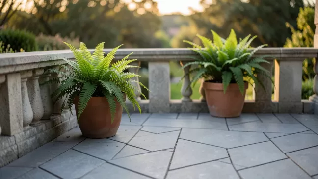 Tarasy z płyty betonowej