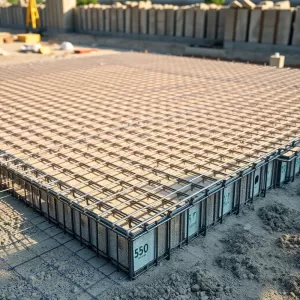 Wylanie płyty fundamentowej