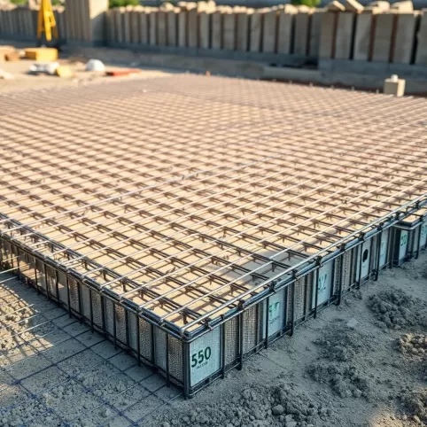 Wylanie płyty fundamentowej