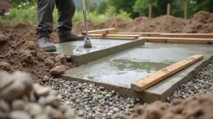 wylewanie płyt betonowych