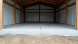 wylewka pod garaż blaszany koszt