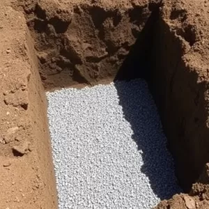 Wymiana gruntu pod płytę fundamentową