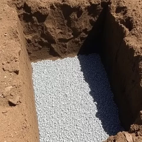 Wymiana gruntu pod płytę fundamentową