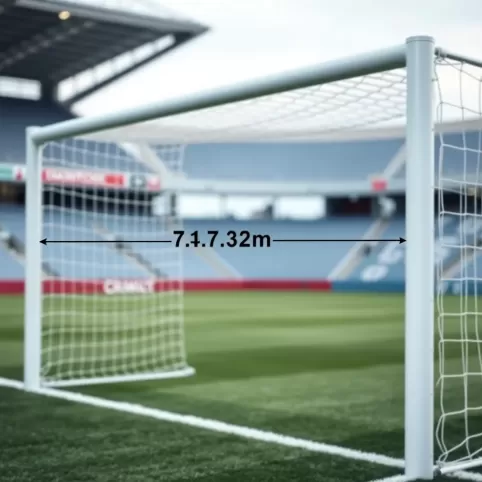 Wymiary bramki do piłki nożnej na stadionie
