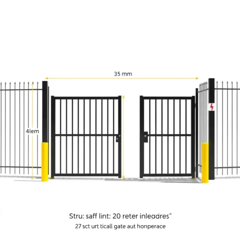 Wymiary bramy wjazdowej i furtki