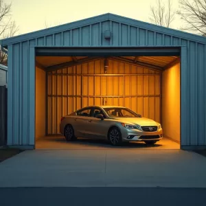 Wysokość garażu blaszanego