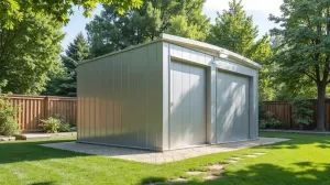 zgłoszenie garażu blaszanego