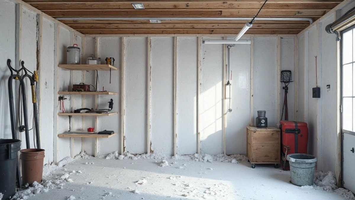 styropian do garażu blaszanego