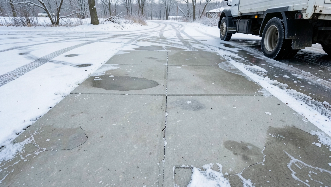 Trwałość betonowego podjazdu na mróz i obciążenia