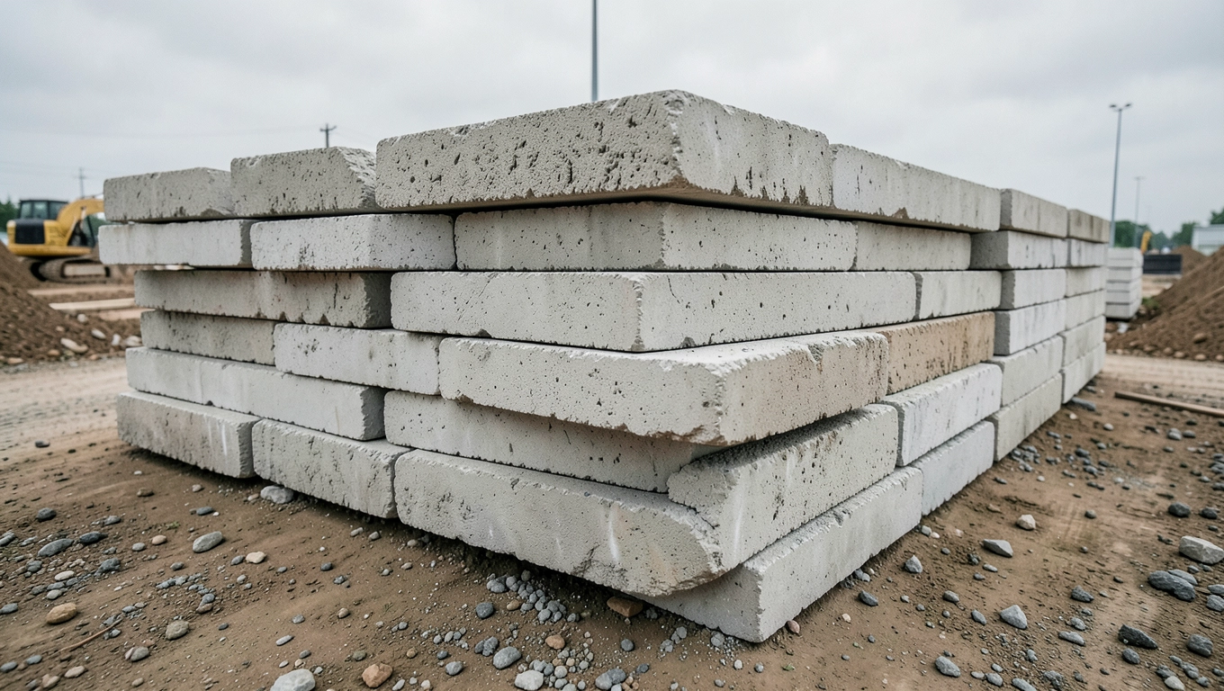 Waga grubszych płyt betonowych 20 cm