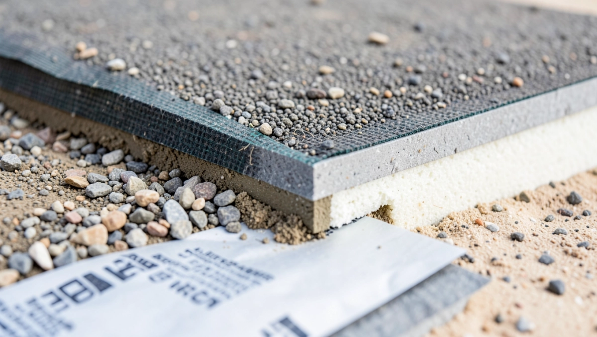 Warstwy pod płytę fundamentową