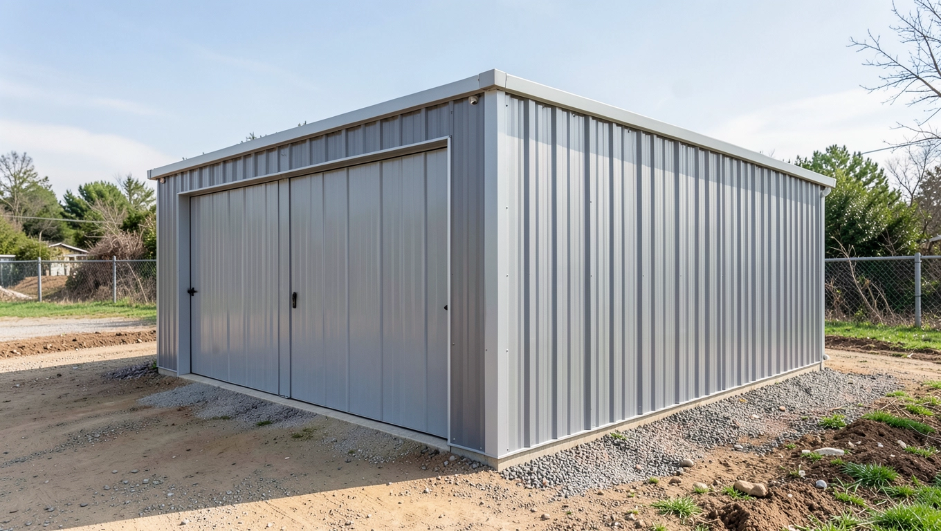 Warunki zgłoszenia garażu blaszanego do 35 m²