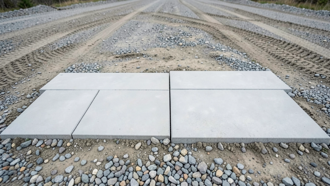 Wybór płyt jumbo do podjazdu