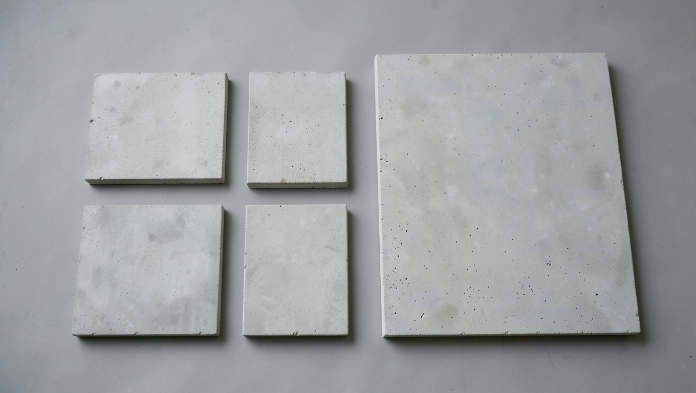 Wymiary dużych płyt betonowych