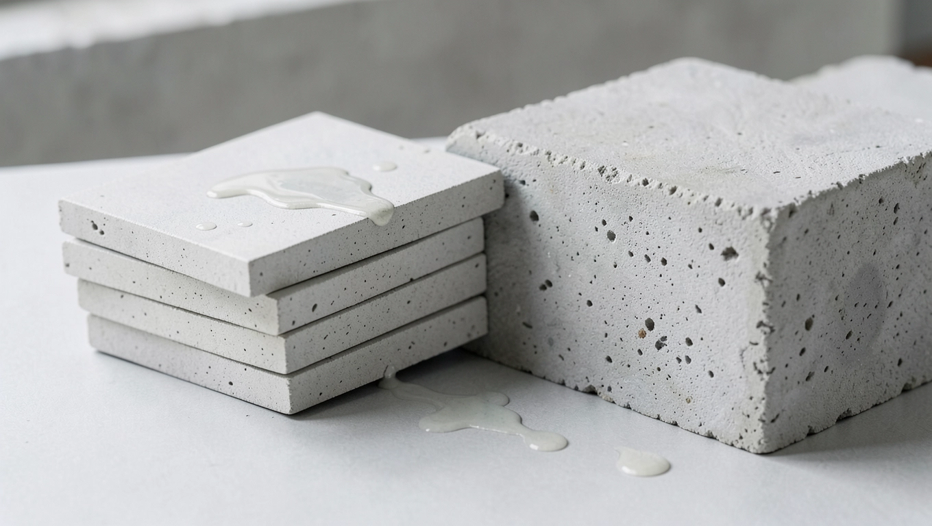 Zalety imitacji płyt betonowych