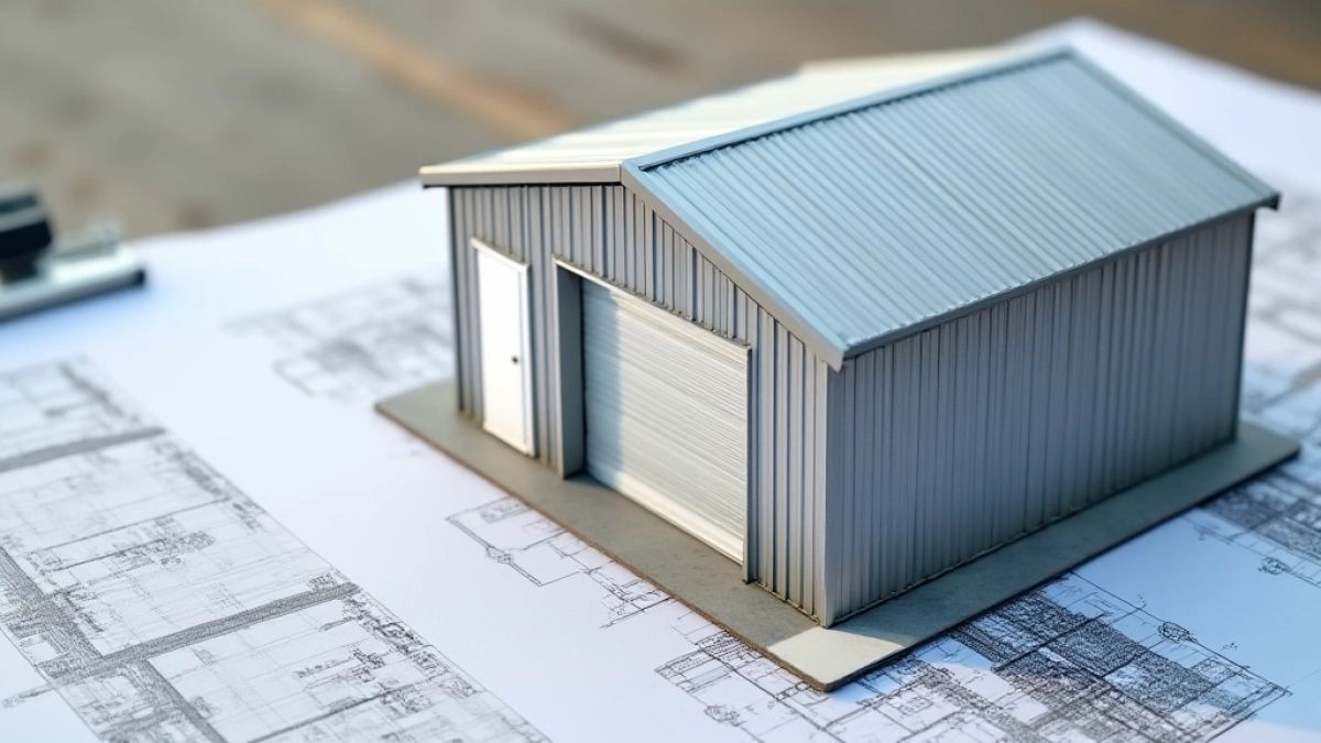 Zgłoszenie garażu blaszanego do 35m2