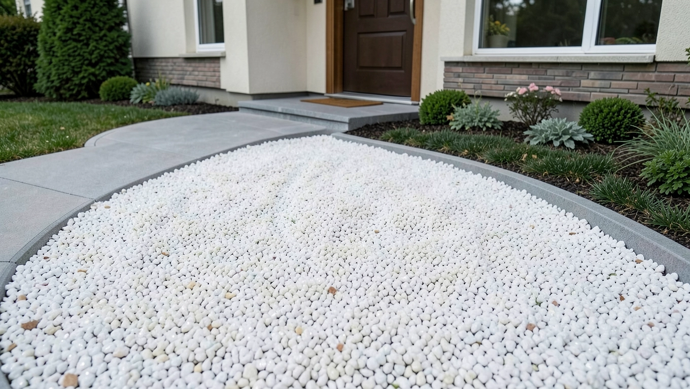 Żwir jako tani zamiennik kostki brukowej