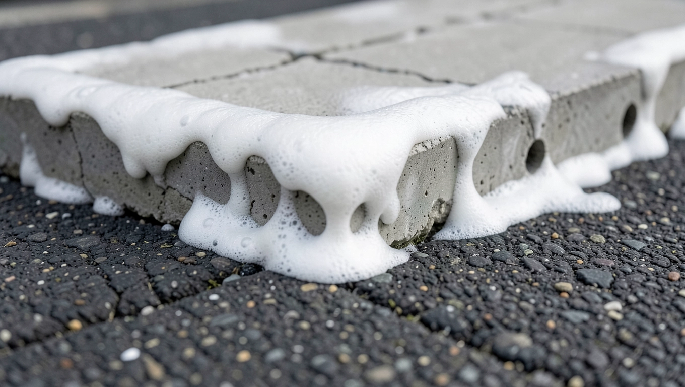 Żywice iniekcyjne w poziomowaniu płyt